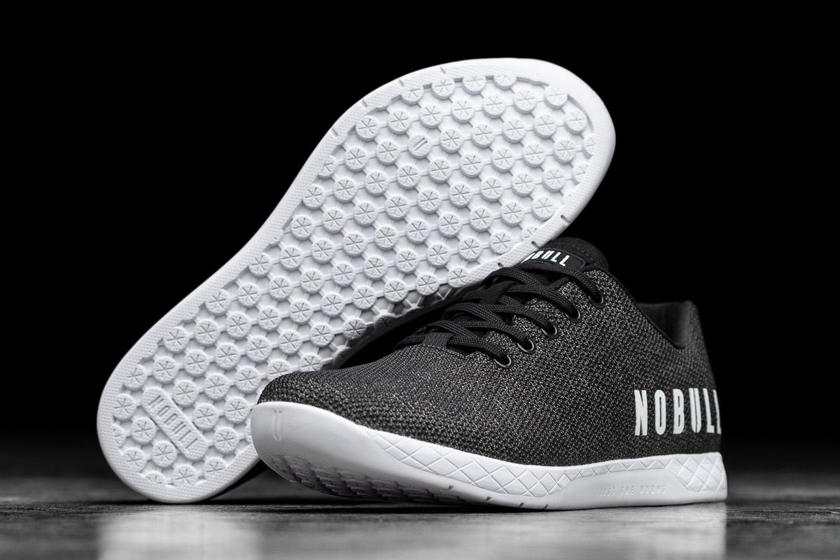 Nobull Superfabric Women's Trainers Black | Australia (CM6043)